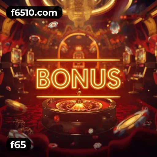 f65 bônus — painel de promoções no aplicativo